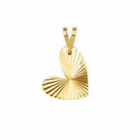 آویز طلای دروین مدل لومیرا طرح قلب کد: P509